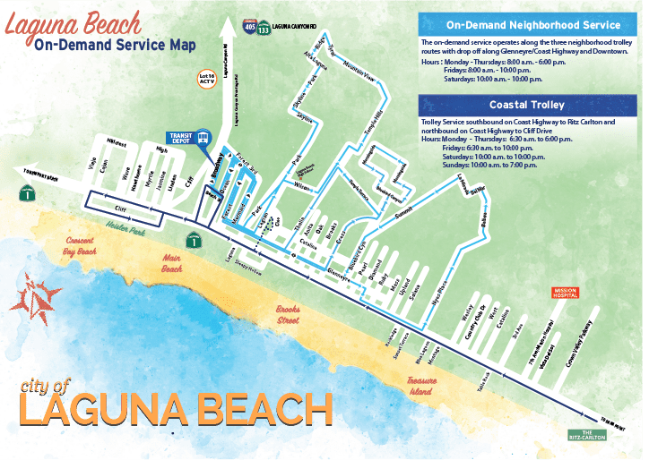 Laguna Beach Local on-demand ride-share